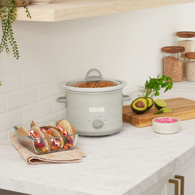 Crock-Pot Manual Design Series 3 Quart 3 Setting Slow Cooker for Kitchen Use - VMInnovations