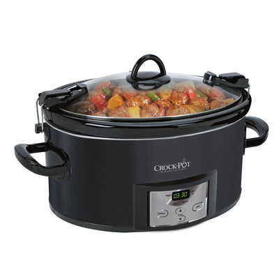 Crock-Pot 7 Quart Cook n' Carry Programmable Countdown Slow Cooker for 8 People