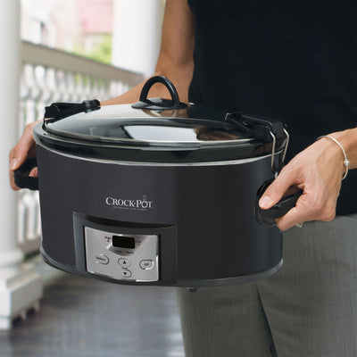 Crock-Pot 7 Quart Cook n' Carry Programmable Slow Cooker for 8 People (Used) - VMInnovations