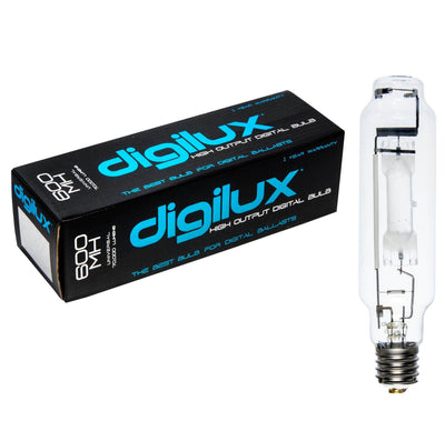 Digilux DX600 HPS 600W Hydroponics Digital Grow Light Bulb + MH 600W Grow Light