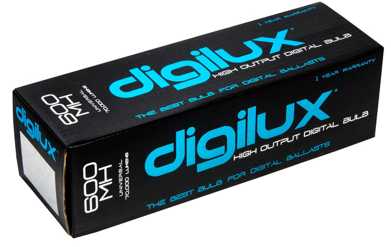 Digilux DX600 HPS 600W Hydroponics Digital Grow Light Bulb + MH 600W Grow Light