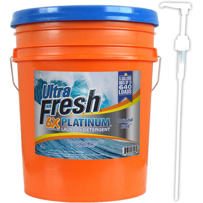 Ultra Fresh 6X Platinum Laundry Detergent & 2 Pack Platinum 6X Laundry Sheets