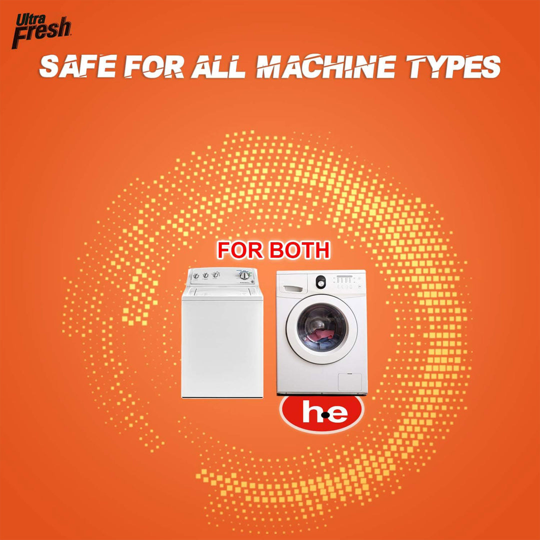 Ultra Fresh 6X Platinum Laundry Detergent & Spring Fresh Fabric Softener, 5 Gal