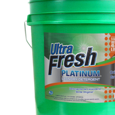 Ultra Fresh 3X Platinum 5 Gal Laundry Detergent, Up to 640 Loads, Original Green - VMInnovations