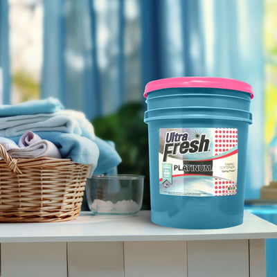 Ultra Fresh 6X Platinum Laundry Detergent & Spring Fresh Fabric Softener, 5 Gal