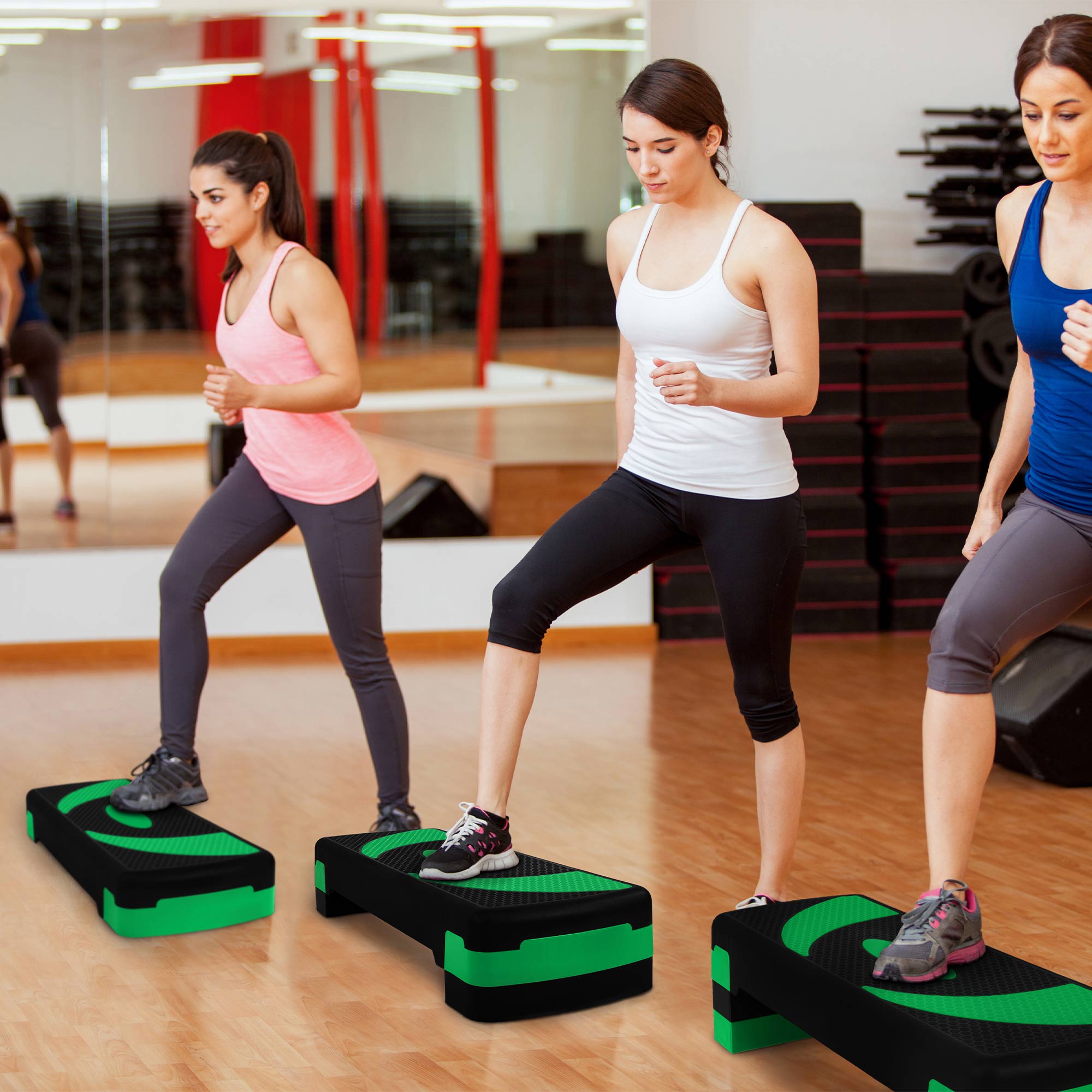 BalanceFrom Adjustable Aerobic Step Platform Trainer w/Raisers(For Parts) - VMInnovations