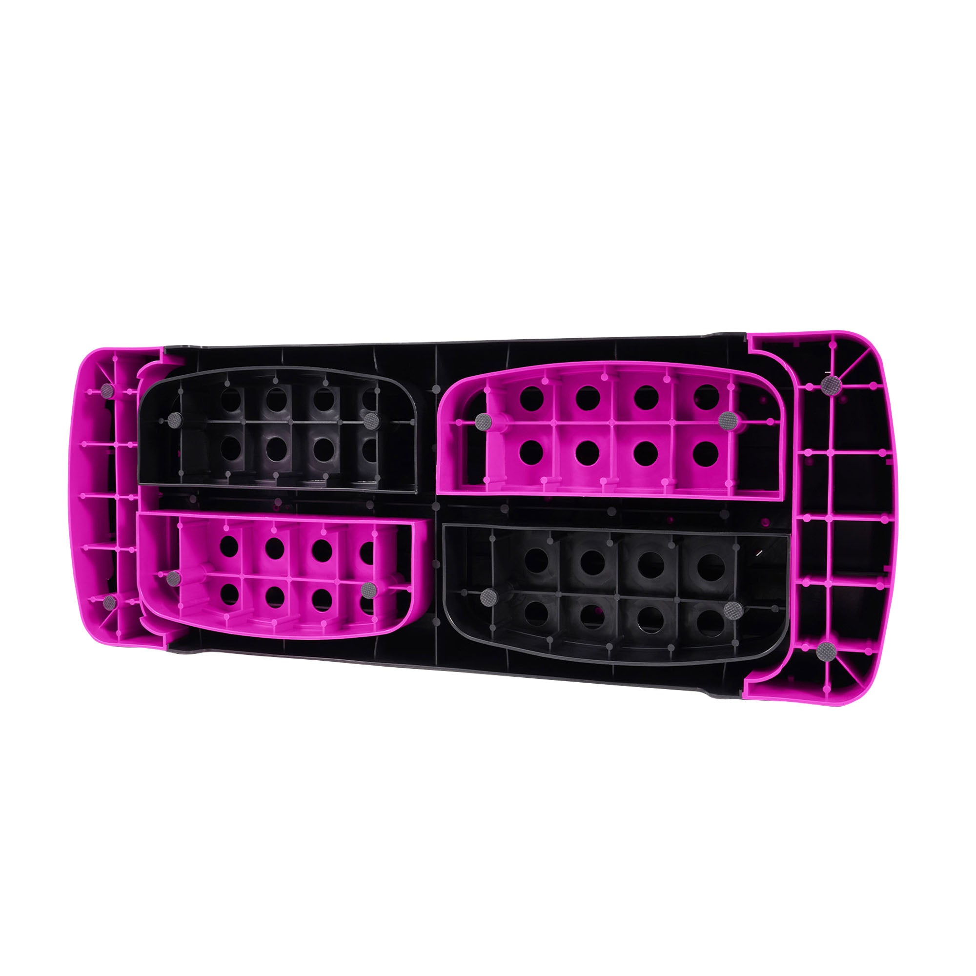 BalanceFrom Adjustable Workout Aerobic Step Platform Trainer w/Raisers(Open Box) - VMInnovations