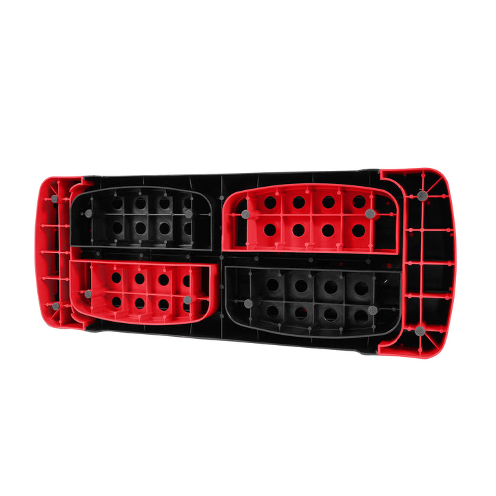 BalanceFrom Fitness Adjustable Workout Aerobic Step Platform Trainer w/Raisers