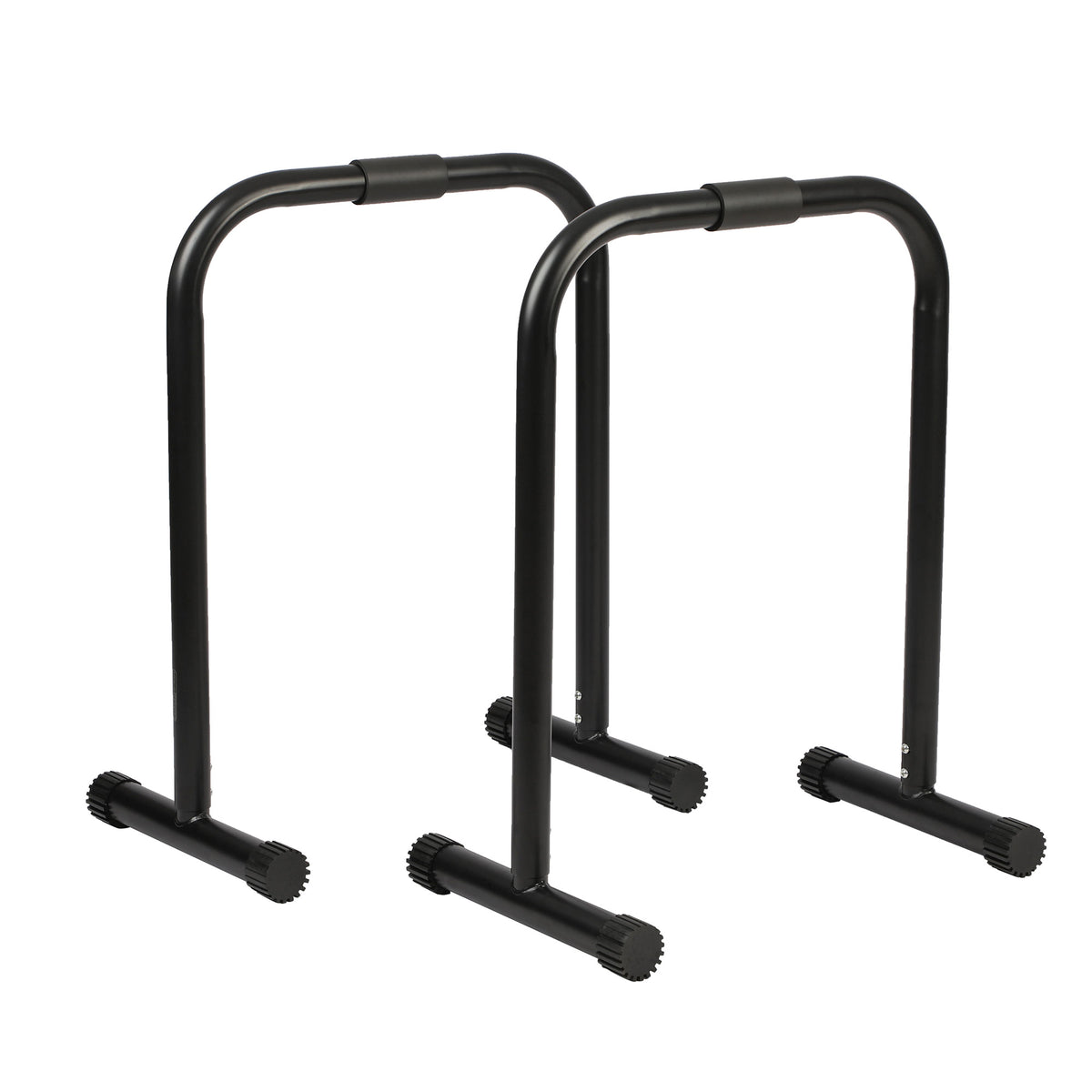 HolaHatha Dip Station Bar with Adjustable Foot and Non Slip Foot Covers (Used) - VMInnovations
