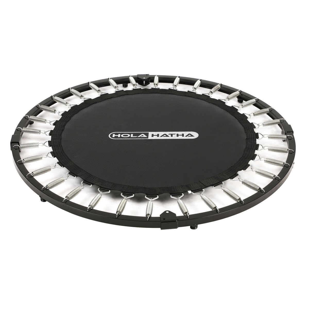 HolaHatha 40" Mini Trampoline Fitness Rebounder w/Adjustable Handle (Open Box) - VMInnovations