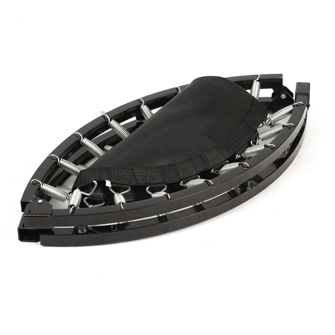 HolaHatha 40" Mini Trampoline Fitness Rebounder w/Adjustable Handle (Open Box)