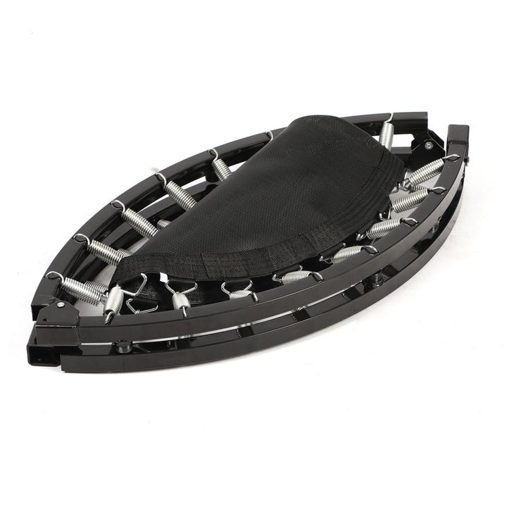 HolaHatha 40" Mini Trampoline Fitness Rebounder w/Adjustable Handle (Open Box)