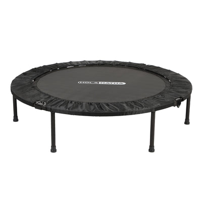 HolaHatha 48 Inch Foldable Mini Trampoline Rebounder w/Adjustable Handle (Used) - VMInnovations