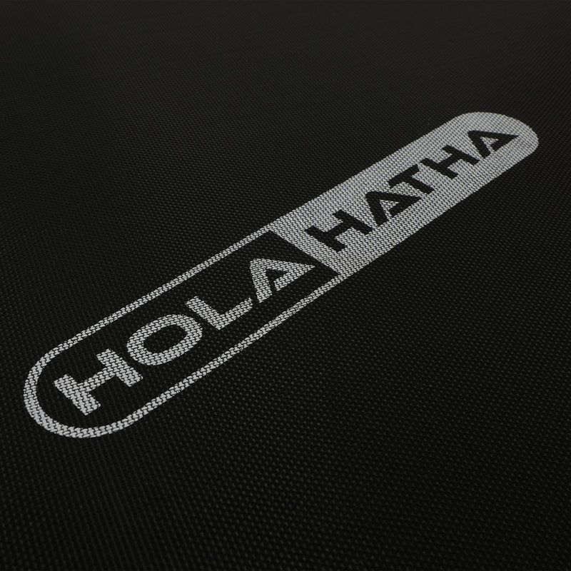 HolaHatha 48 Inch Foldable Mini Trampoline Fitness Rebounder w/Adjustable Handle