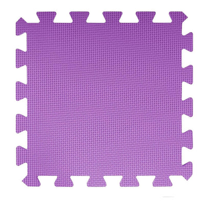 BalanceFrom Fitness 16 Tile Thick Interlocking Puzzle Foam Exercise Play Mat