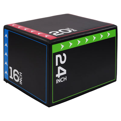 BalanceFrom 10lb Versatile 3 in 1 Plyometric Jumping Exercise Box (Open Box) - VMInnovations