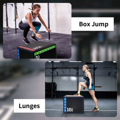 BalanceFrom Fitness 10 Pound Versatile 3 in 1 Plyometric Jumping Box (Used)