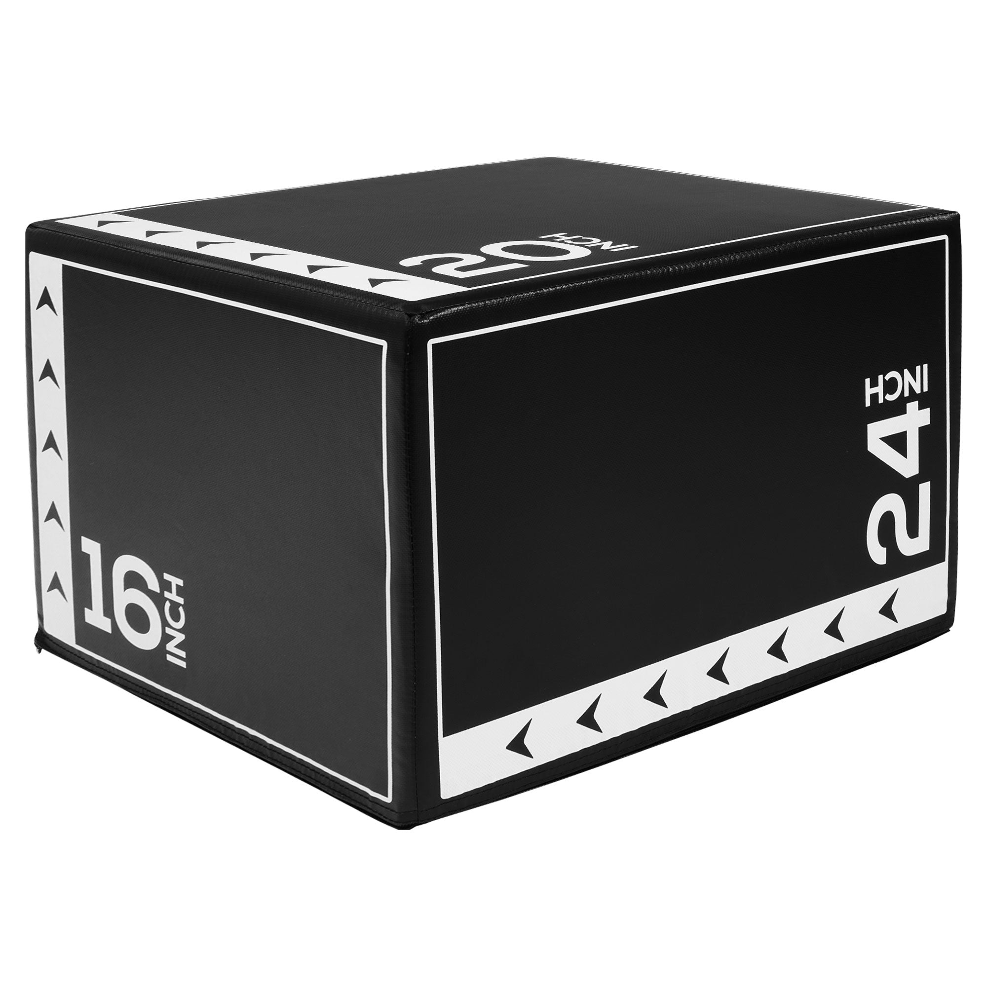 BalanceFrom Fitness 10 Pound Versatile 3 in 1 Plyometric Jumping Exercise Box - VMInnovations