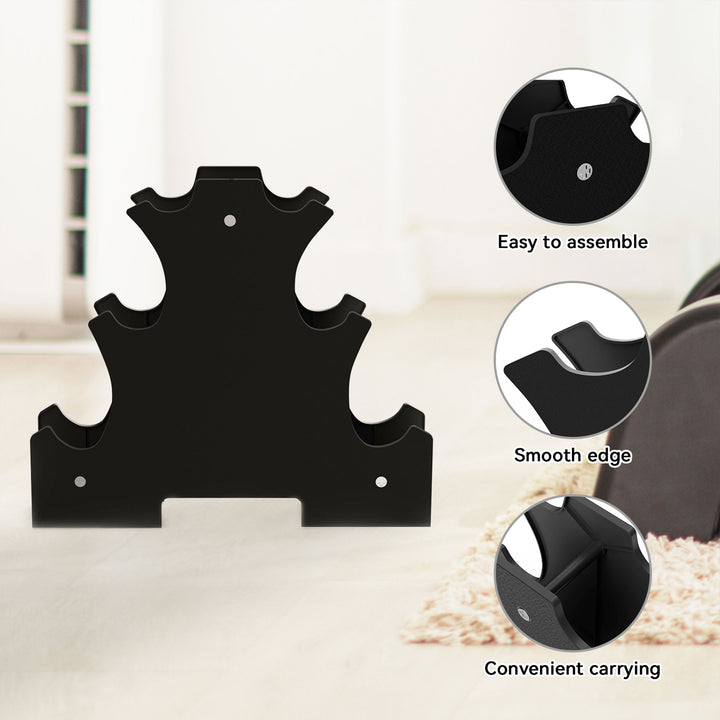 BalanceFrom Dumbbells,Hand Weights Set with Stand, 32 Lb, Black (For Parts)