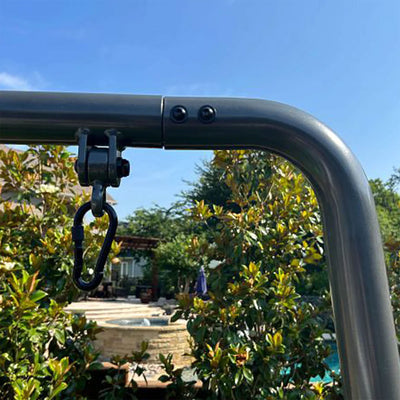 gobaplay Outdoor Adventure Swing Set with Single Frame & 6' Extension Attachment - VMInnovations