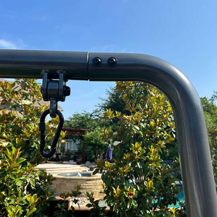 gobaplay 6' Adventure Kids Swing Set Frame Extension w/ Swings (Extension Only) - VMInnovations