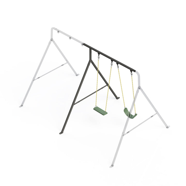 gobaplay Modular Steel Adventure Swing Set Extension, Multicolor (Open Box) - VMInnovations