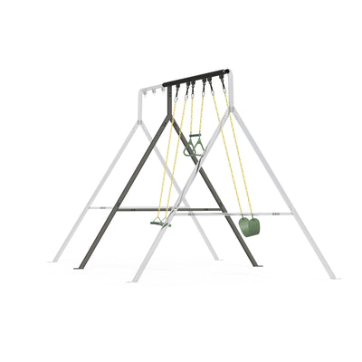 gobaplay Modular Steel Outdoor Adventure Swing Set Extension Package (Used)