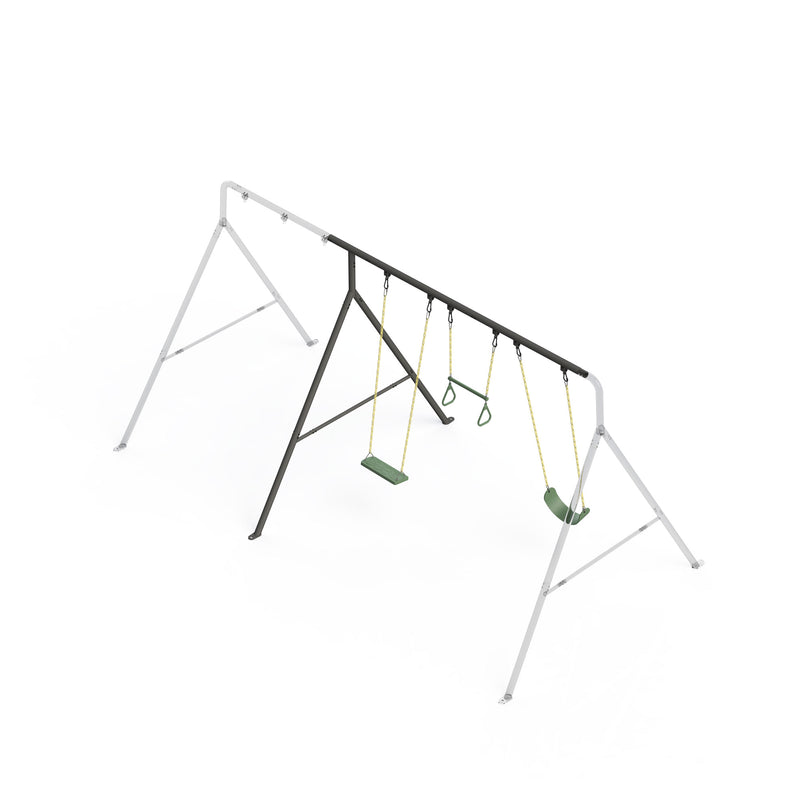 gobaplay Modular Steel Outdoor Adventure Swing Set Extension Package (Used)