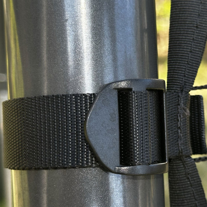 gobaplay Outdoor Multi Sport Bounce Back Net for Swing Set, Black (Open Box)