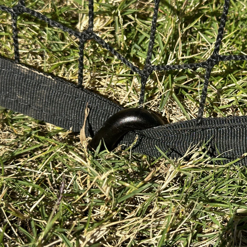 gobaplay Outdoor Multi Sport Bounce Back Net for Swing Set, Black (Used)