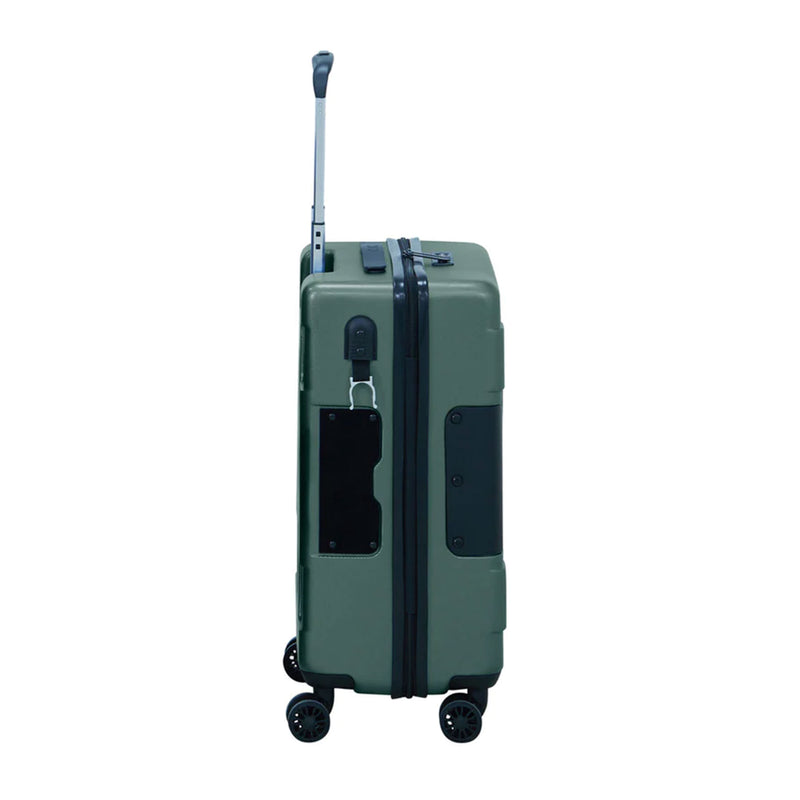 TACH V3 Connectable Hard Shell Carry On Spinner Suitcase Luggage Bag, Green