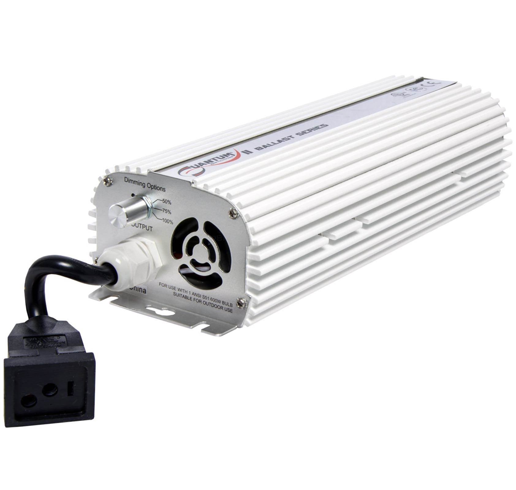 NEW! 2 QUANTUM 600W Digital Dimmable Ballasts + 2 DIGILUX 600W HPS Grow Lights