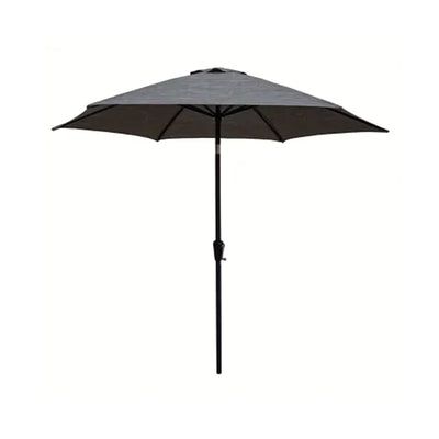 Four Seasons Tuscany Market Aluminum Umbrella w/ Crank & Tilt, Gray (Open Box)