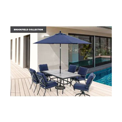 Four Seasons Courtyard Drop In Tile Dining Table with Porcelain Top (Used)