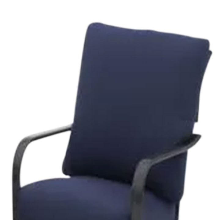 Four Seasons Courtyard Brookfield 3 Piece Deep Seating Patio Chat Set, Navy