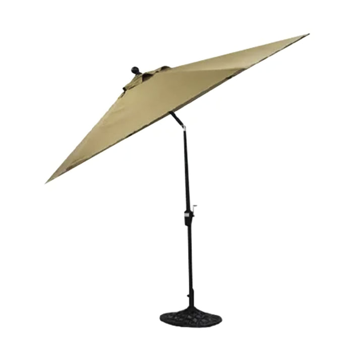 Four Seasons Courtyard 9ft Cambridge Market Umbrella with Push Button Tilt(Used)