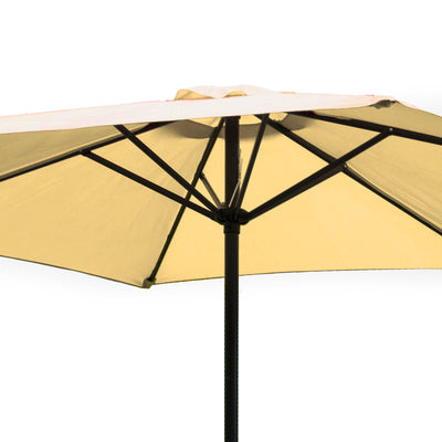 Four Seasons Courtyard 9 Foot Cambridge Market Umbrella with Push Button Tilt - VMInnovations