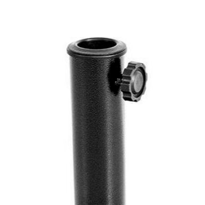 Four Seasons 18" Umbrella Base Fits Up To 2" Umbrella Pole, Black (Open Box)