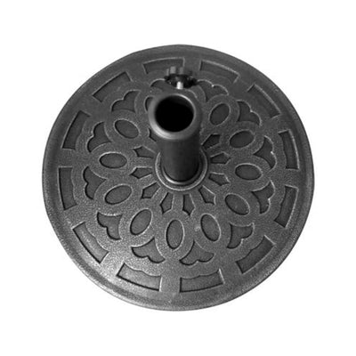Four Seasons Courtyard 18" Umbrella Base Fits Up To 2" Pole, Black (Used) - VMInnovations
