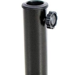 Four Seasons Courtyard 18" Umbrella Pole Base Fits Up To 2" Pole, Bronze (Used) - VMInnovations