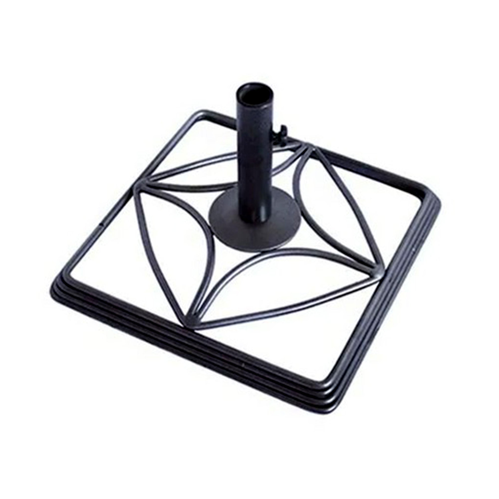 Four Seasons Courtyard 18.5" Heavy Iron E Coated Umbrella Base (Open Box) - VMInnovations