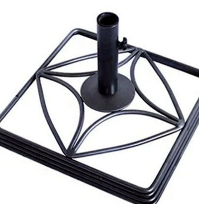 Four Seasons Courtyard 18.5" Heavy Iron E Coated Umbrella Base (Open Box)