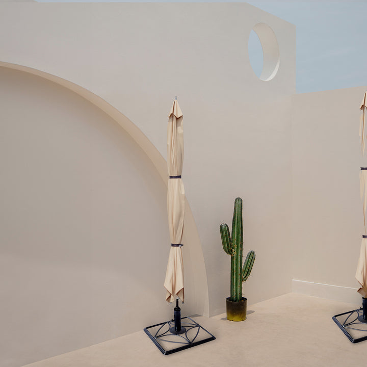 Four Seasons Courtyard 18.5" Heavy Iron E Coated Umbrella Base (Open Box) - VMInnovations