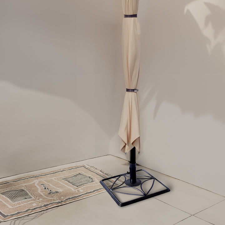 Four Seasons Courtyard 18.5" Heavy Iron E Coated Umbrella Base (Open Box) - VMInnovations