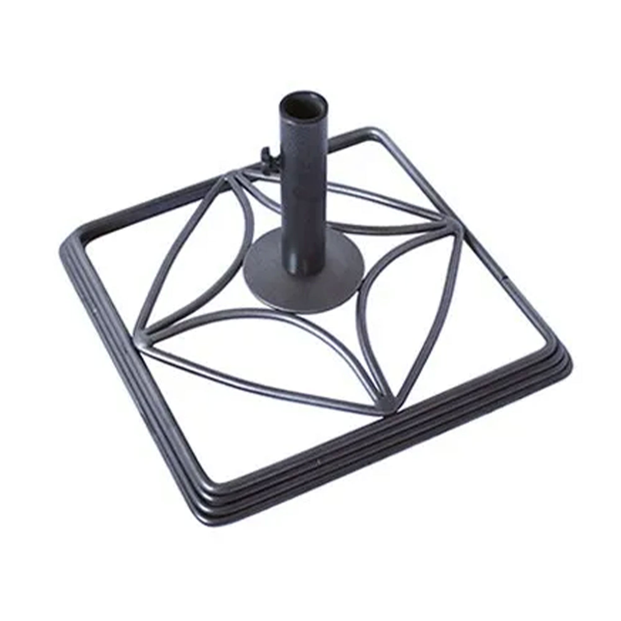 Four Seasons Courtyard 18.5" Heavy Iron E Coated Umbrella Base (Open Box) - VMInnovations
