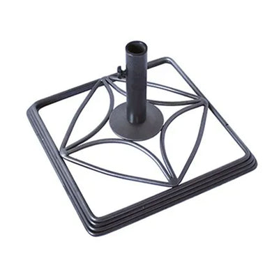 Four Seasons Courtyard 18.5" Heavy Iron E Coated Umbrella Base (Open Box) - VMInnovations
