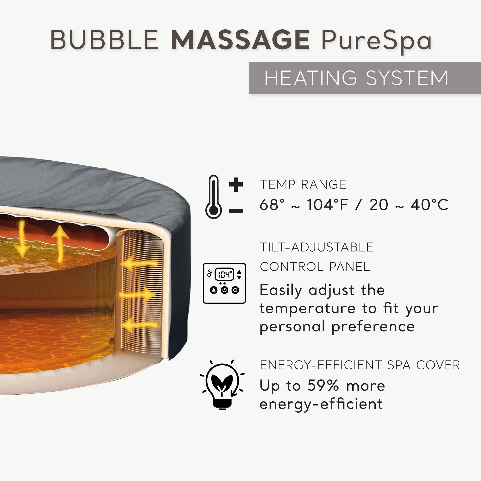Intex PureSpa 6 Person Bubble Massage Inflatable Hot Tub Spa Set, Sahara Tan (For Parts) - VMInnovations