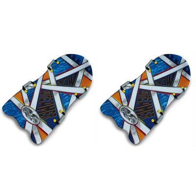 Flexible Flyer Snow Screamer 47 Inch Foam Snow Sled for Kids and Adults (2 Pack) - VMInnovations