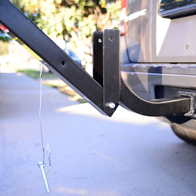 Allen Sports Deluxe 2 Bike Carrier Car Mount Hitch with Folding Arms (2 Pack)