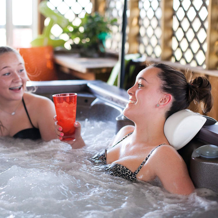 TRC Recreation Super Soft Closed Cell Foam Weighted Spa and Bath Pillow, Black - VMInnovations